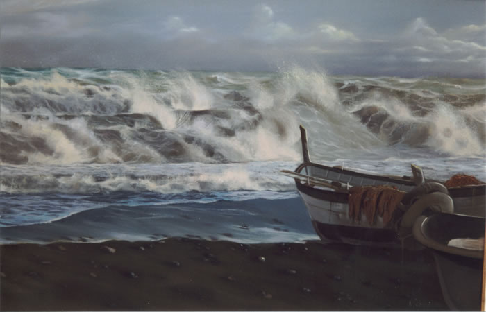 Scirocco in Liguria - Agostino Calcagno