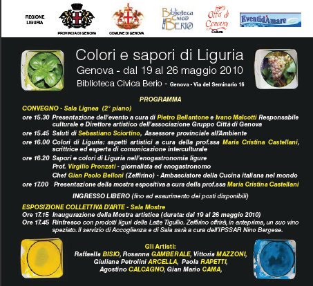 colori e sapori di Liguria
